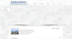 Desktop Screenshot of kabasakalcivata.com