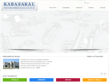 Tablet Screenshot of kabasakalcivata.com